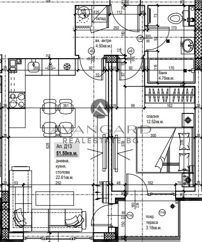 TWO-ROOM COMATEV KNOT