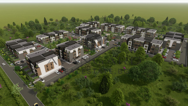 Комплекс от малки сгради в Остромила