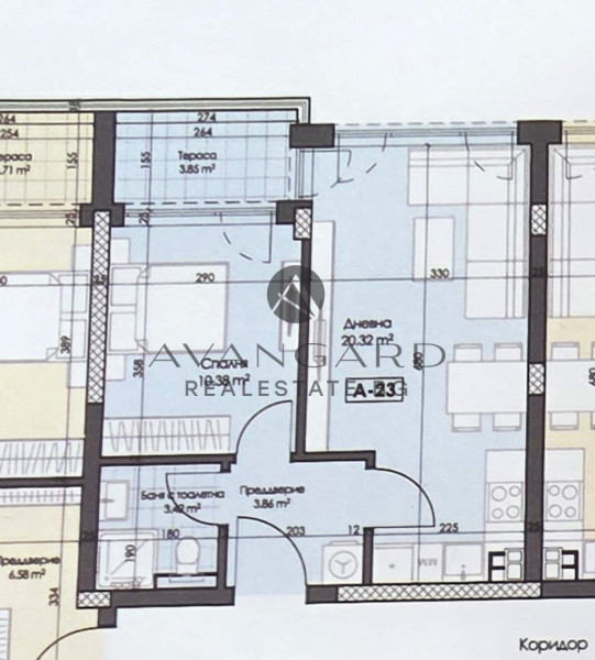 One-room apartment / Belomorski
