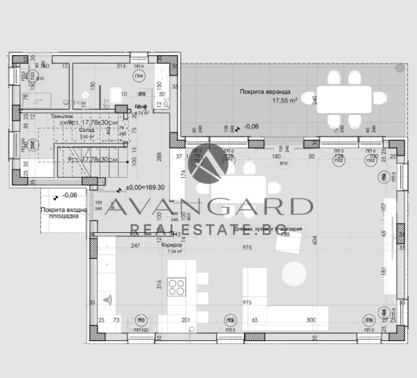 HOUSE WITH 200 SQ.M. COURTYARD AND 2 PARKING SPACES / MARKOVO