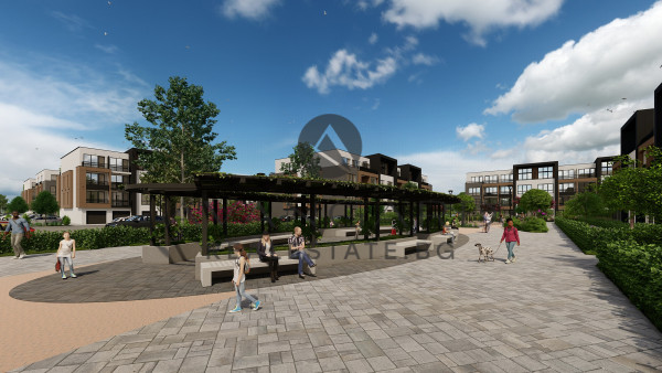 Комплекс от малки сгради в Остромила