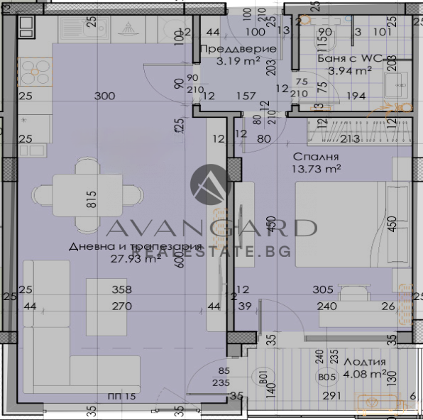 TWO-ROOM APARTMENT WITH DEED 16! SOUTHERN!
