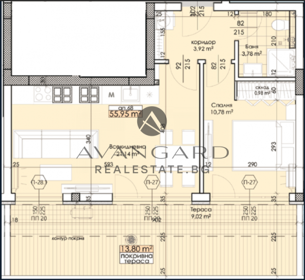 ДВУСТАЕН АПАРТАМЕНТ С АКТ14! ТРАКИЯ!